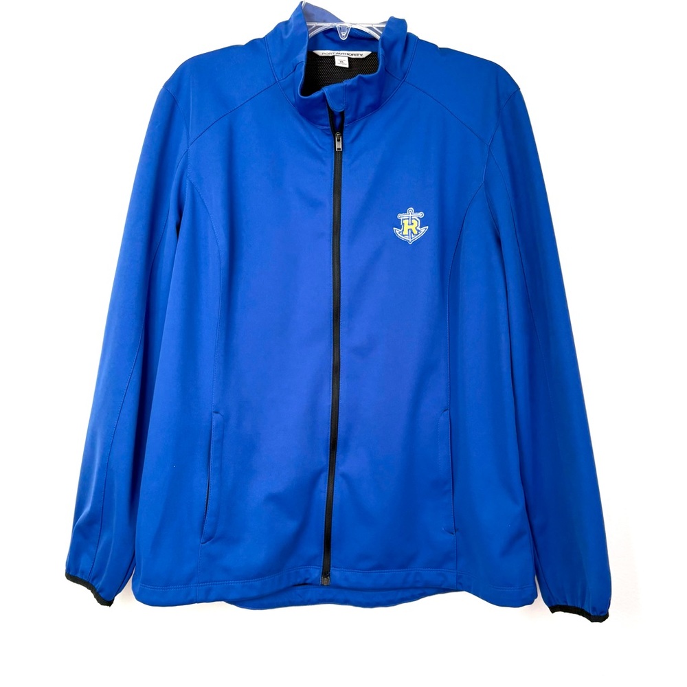 Rollins College Cobalt Blue Water Resistant Wind Jacket (Size XL)